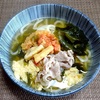 賄いランチ　具沢山贅沢うどん 