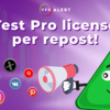 Test Pro license per repost!