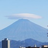 富士山に初冠雪