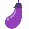 ナスのフリーイラスト素材