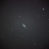 NGC5676 うしかい座 渦巻銀河 & 陽が沈む