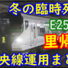 【冬の臨時列車 2023】E257系 中央線特急運用まとめ！冬もたくさん里帰り！ 