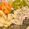 蒸し器で色々野菜やお肉をアレンジ。日々美味しくヘルシーにいただいています。