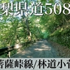 【動画】山梨県道508号大菩薩峠線・林道小菅線