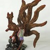 今トレーディングフィギュアの【シークレット1】9.九尾の狐(通常彩色版) 「百鬼夜行 妖怪コレクション 第2集」にいい感じでとんでもないことが起こっている？