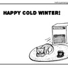 メリークリスマスと言う代わりにHappy Cold Winter! 