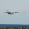 ANA ボンバルディアDHC8-Q400 高知空港 着陸風景