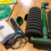水槽のポンプやフィルターを数年ぶりにリフレッシュした