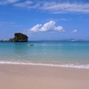 沖縄の青い海！