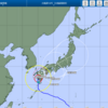 台風は日曜日に関西直撃？ ＆ 鍵のお忘れ物