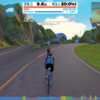 工作とZwift 497 二部ライド