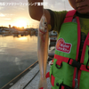 息子とキス釣り