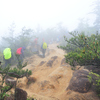 雨もまた楽しい(笑)、湖南アルプス・堂山。