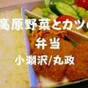 【山梨駅弁】小淵沢/丸政「高原野菜とカツの弁当」昭和45年発売開始のロングセラー弁当【京王駅弁大会2018】