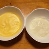 白身、黄身、砂糖、薄力粉、牛乳でホイップクリームとカスタードクリームをつくる【簡単レシピ】