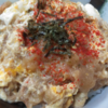 緑のたぬきのキツネ丼（レシピ1）