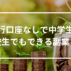 銀行口座なしで中学生や高校生でもできる副業４選