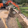 災害復旧工事、やっと