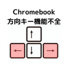 【Chromebook方向キー不具合】左右にカーソルを移動できない…！+α