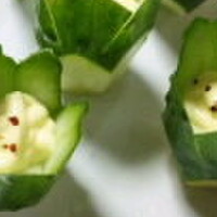 簡単 きゅうりの飾り切り7選 花 松 蝶々など 生かし屋さん