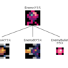 Pyxel 「継承」を使って敵キャラの種類を増やす
