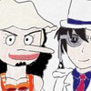 ウソップ&怪盗キッドのイラスト！