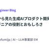 EM観点から見た生成AIプロダクト開発におけるQAエンジニアの役割とおもしろさ
