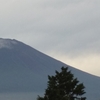 富士山  初冠雪？