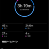 睡眠不足でポイント練習