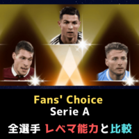 ウイイレ Fan S Choiceセリエa 全選手レベマ能力とランキング 冨安はガチスカ入りできます ガチスカ Efootball 最新情報