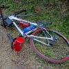 伊王野も、いささか遠くなりにけり・・・（自転車道でまさかの転倒）