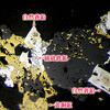 布賀鉱山産・自然蒼鉛の反射画像