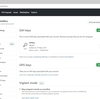 GitHub に SSH 接続のための公開鍵を設定する