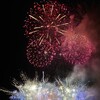 逗子海岸花火大会　２０２４　音聴こえないと海岸まで来た意味なし