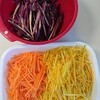 【簡単レシピ】カラフル人参のラペ