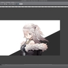 CLIP STUDIO PAINTで絵に質感合成でキャンバスや画用紙っぽい質感を付ける