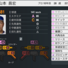 プロスピ2024 山本昌広 (1993年ver) 再現選手 スピナンバー・画像ファイル