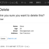 ASP.NET MVCはじめました～MongoDBのデータを削除する