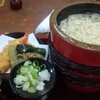 釜文で釜揚げうどんを食べました