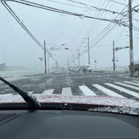 ３月２１日、雪