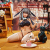 【新作】二色こぺイラスト「兎月ここあ」特別版 1/5 完成品フィギュア【ENSOUTOYS】《予約受付中！送料無料》