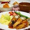 ♪えのきの豚肉巻き照り焼き＆かぼちゃのサラダ♪