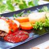 ハンバーグ 季節の野菜添え