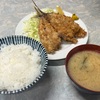 淀橋市場・伊勢屋食堂、アジフライ定食で朝ごはん