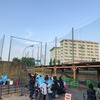 沖縄キャンプ旅行　4日目②　名護市営球場で練習見学～選手球場入り