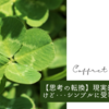 【思考の転換】現実的には難しいけど・・・シンプルに受容してみる？