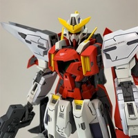 MG 1/100 ガンダムキュリオスが完成したので写真撮って遊ぶ！