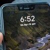 Google 『Pixel 3 XL』？のロック画面の時計を真似て作成