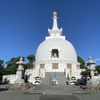 花岡山に朝の散歩