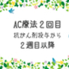 ＡＣ療法２回目　抗がん剤投与から２週目以降